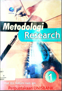 METODOLOGI RESEARCH JILID I