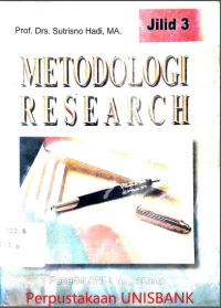 METODOLOGI RESEARCH JILID III