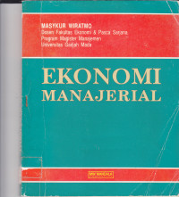 Image of EKONOMI MANAJERIAL