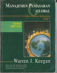 Image of MANAJEMEN PEMASARAN GLOBAL JILID I