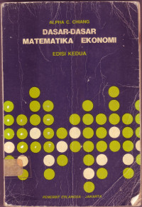 DASAR-DASAR MATEMATIKA EKONOMI