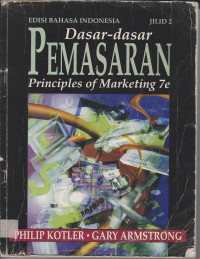 DASAR-DASAR PEMASARAN JILID II PRINCIPLES OF MARKETING 7 E.