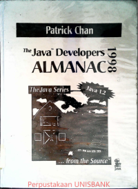 JAVA DEVELOPERS ALMANAC 1998