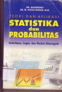 TEORI DAN APLIKASI STATISTIKA DAN PROBABILITAS