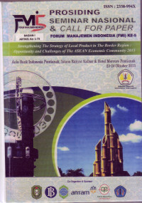 Image of PROSIDING SEMINAR NASIONAL & CALL FOR PAPER (FORUM MANAJEMEN INDONESIA (FMI) KE-5), BAGIAN I