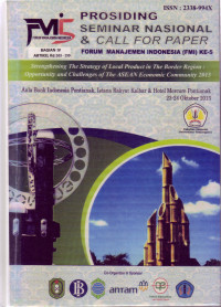 PROSIDING SEMINAR NASIONAL & CALL FOR PAPER (FORUM MANAJEMEN INDONESIA (FMI) KE-5), BAGIAN IV