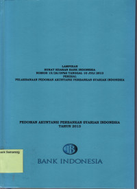 PEDOMAN AKUNTANSI PERBANKAN SYARIAH INDONESIA TAHUN 2013
