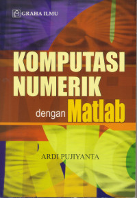 Image of KOMPUTASI NUMERIK DENGAN MATLAB