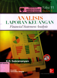 ANALISIS LAPORAN KEUANGAN: FINANCIAL STATEMENT ANALYSIS, JILID I, EDISI 11