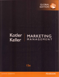 MARKETING MANAGEMENT, EDISI 15