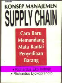 KONSEP MANAJEMEN SUPPLY CHAIN