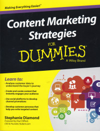 CONTENT MARKETING STRATEGIES For Dummies