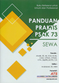 Image of PANDUAN PRAKTIS PSAK 73: SEWA
