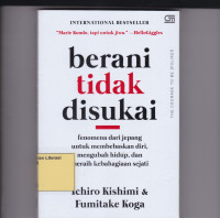 Image of BERANI TIDAK DISUKAI