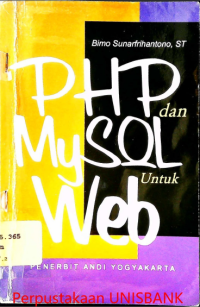 PHP DAN MYSQL UNTUK WEB