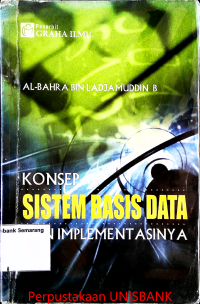 Image of KONSEP SISTEM BASIS DATA dan IMPLEMENTASINYA