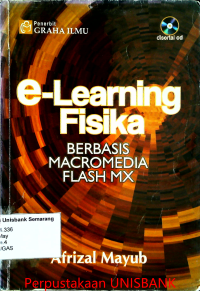 Image of E-LEARNING FISIKA BERBASIS MACROMEDIA FLASH MX