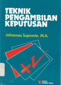 Image of TEKNIK PENGAMBILAN KEPUTUSAN