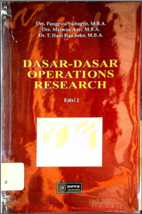 DASAR-DASAR OPERATIONS RESEARCH EDISI 2