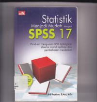 Image of STATISTIK   Menjadi Mudah dengan SPSS 17