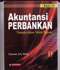 AKUNTANSI PERBANKAN   :   Transaksi dalam valuta Rupiah