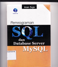 Image of PEMROGRAMAN SQL DAN DATABASE SERVER MYSQL