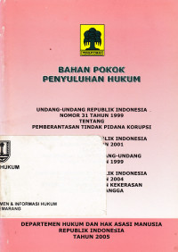 Image of BAHAN POKOK PENYULUHAN HUKUM