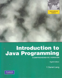Image of INTRODUCTION TO JAVA PROGRAMMING : COMPREHENSIVE VERSION, EIGHT EDITION