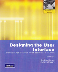 Image of DESIGNING THE USER INTERFACE; STRATEGIES FOR EFECTIVE HUMAN-COMPUTER INTERACTION FIFTH EDITION