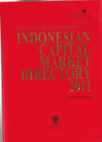 Image of INDONESIAN CAPITAL MARKET DIRECTORY 2011