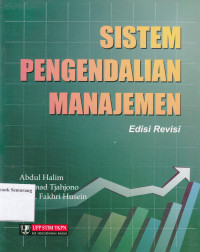 SISTEM PENGENDALIAN MANAJEMEN, EDISI REVISI