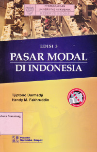 PASAR MODAL DI INDONESIA, EDISI 3