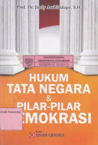 Image of HUKUM TATA NEGARA & PILAR-PILAR DEMOKRASI
