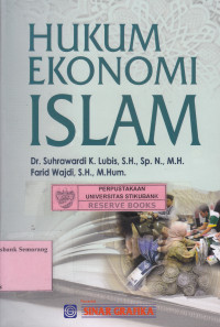 HUKUM EKONOMI ISLAM