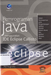 PEMROGRAMAN JAVA MENGGUNAKAN IDE ECLIPSE CALLISTO