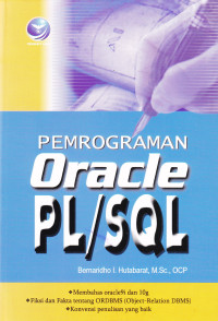 PEMROGRAMAN ORACLE PL/SQL