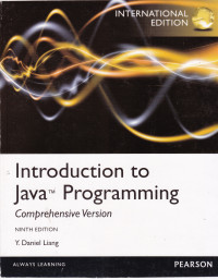 INTRODUCTION TO JAVA PROGRAMMING: COMPREHENSIVE VERSION, NINTH EDITION