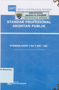 STANDAR PROFESIONAL AKUNTAN PUBLIK: STANDAR AUDIT (