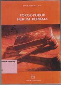 POKOK-POKOK HUKUM PERDATA