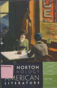 THE NORTON ANTHOLOGY AMARICAN LITERATURE VOL.D Ed.8 Beginnings 1914-1945