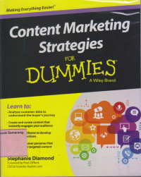 CONTENT MARKETING STRATEGIES For Dummies