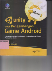 Image of UNITY UNTUK PENGEMBANGAN GAME ANDROID; Panduan lengkap Untuk Desain...