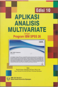 Image of APLIKASI ANALISIS MULTIVARIATE dgn Program IBM SPSS 26,Ed.10
