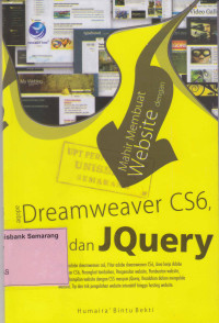 Image of MAHIR MEMBUAT WEBSITE dgn ADOBE DREAMWEAVER CS6,CSS & JQUERY