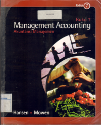 Image of MANAGEMENT ACCOUNTING = AKUNTANSI MANAJEMEN ED 7
