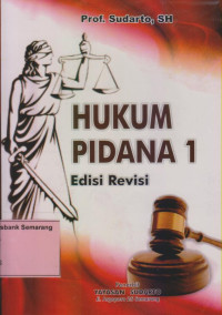 HUKUM PIDANA I,Ed Revisi