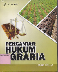 Image of PENGANTAR HUKUM AGRARIA
