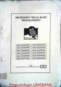 MICROSOFT VISUAL BASIC PROGRAMMING VISUAL PROGRAMMING