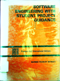 SOFTWARE ENGINEERING ; WITH STUDENT PROYECT GUIDANCE.