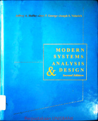 MODERN SYSTEMS ANALYSIS & DESIGN